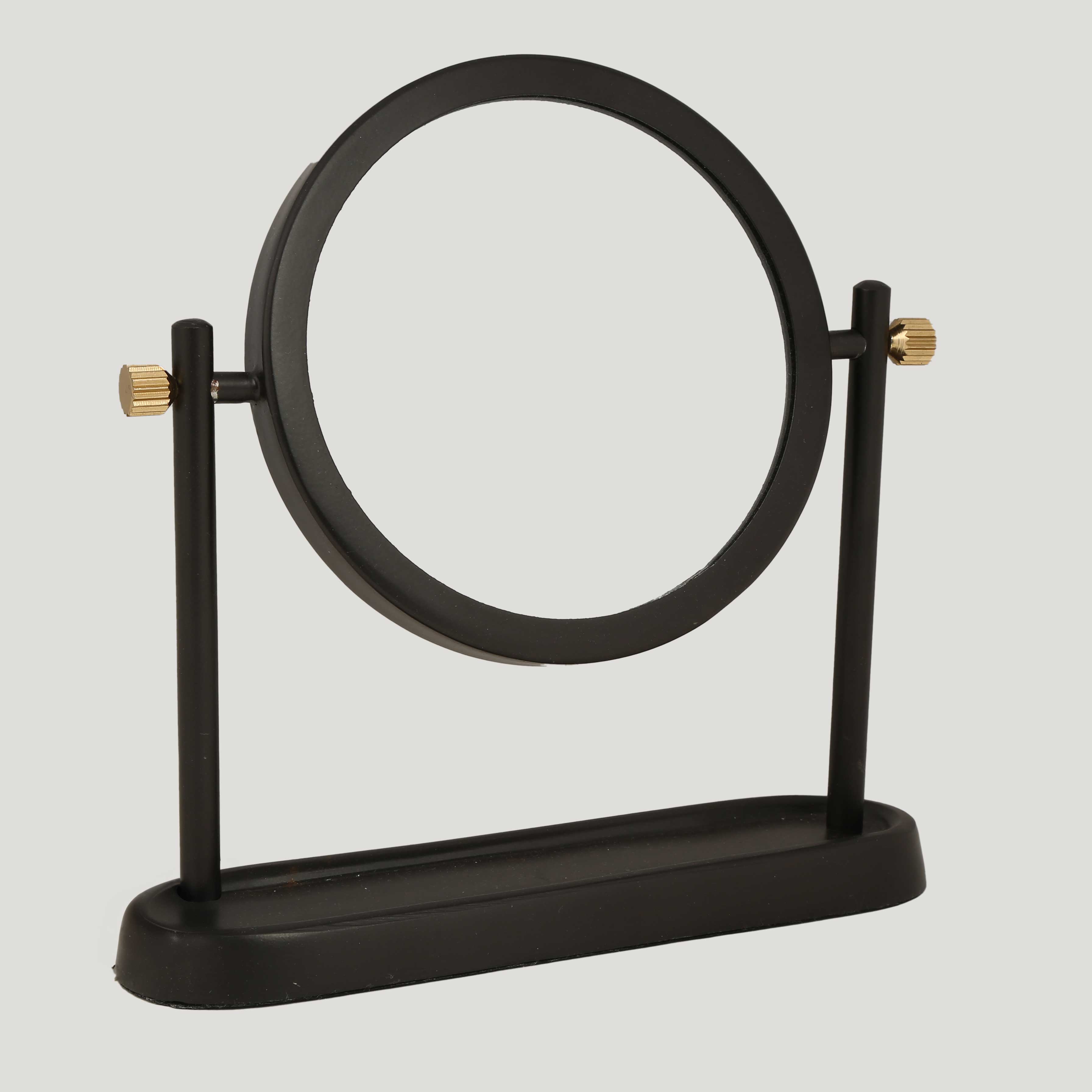 Siyah Metal Makyaj Aynası AK.IV0356